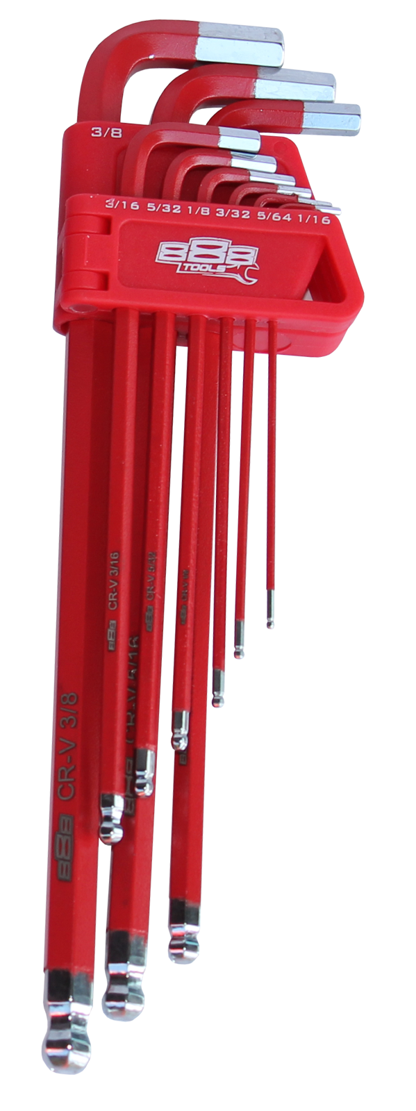 SP Tools Keys Set 9 PieceAE Ball Drive Hex (Red) T834512
