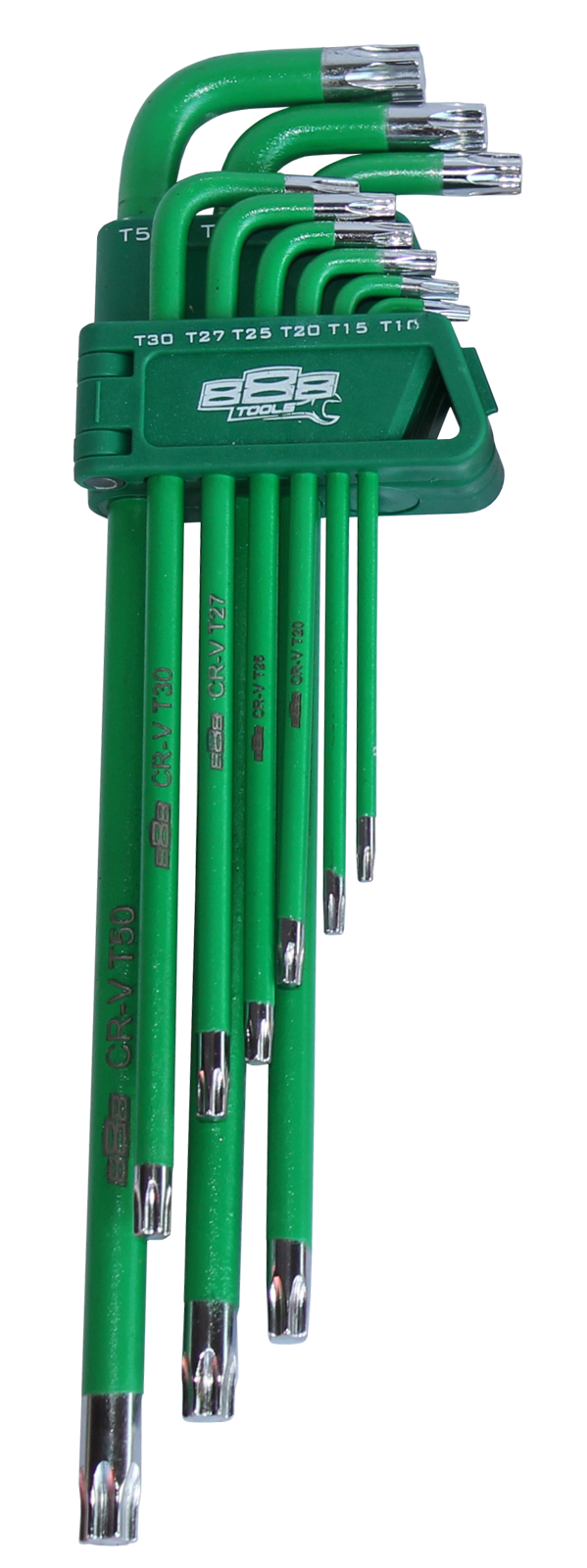 SP Tools Keys Set 9 Piece Long Series ToRX Ball Drive Hex (Green ) T834517