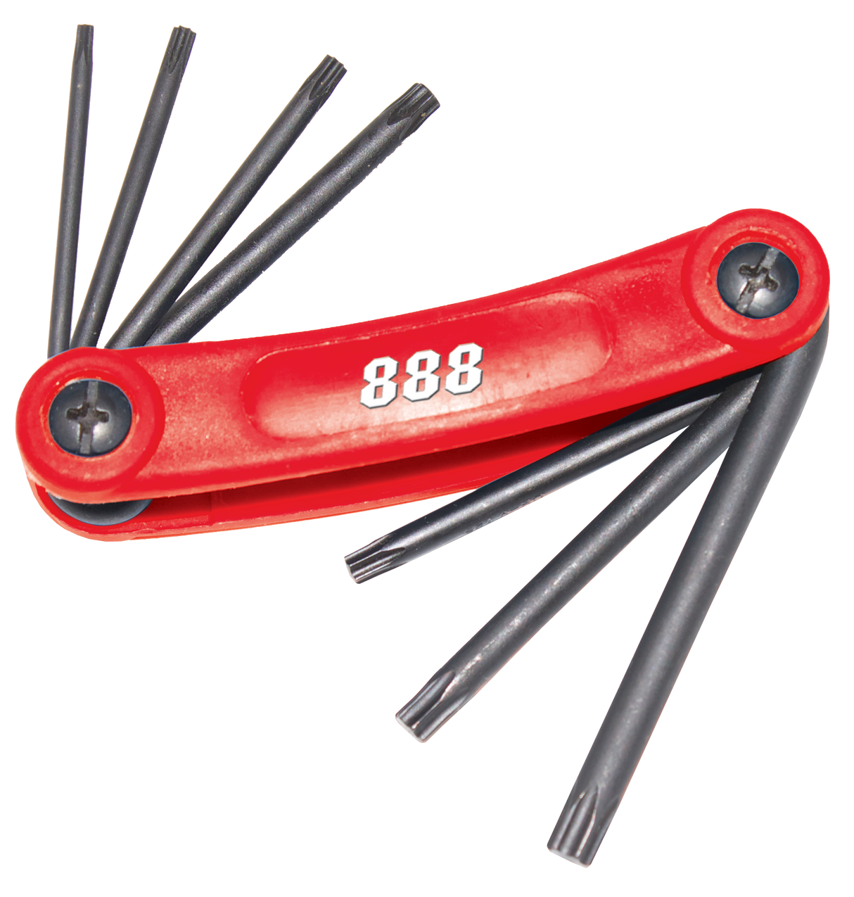 SP Tools key Set Magnetic Folding 5 Piece Torx Drive T834567