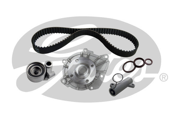 Timing Belt Kit with Hydraulic Tensioner & Water Pump Kit Gates TCKHWP1511B