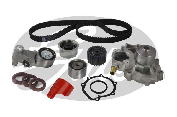 Timing Belt Kit with Hydraulic Tensioner & Water Pump Kit Gates TCKHWPT304-1