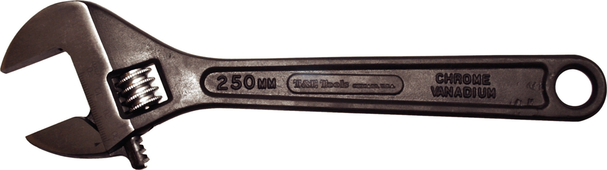 10" Industrial Phosphate Finish Adjustable Wrenches T&E Tools 10010