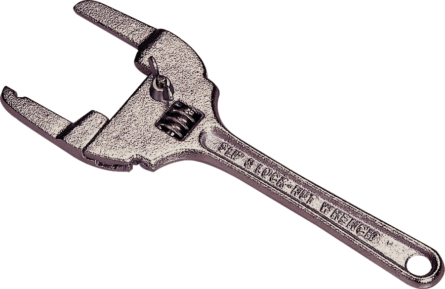 Adjustable Slip Nut Wrench T&E Tools 10275