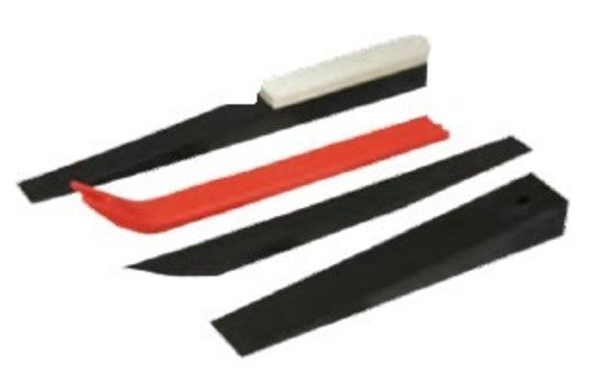 4 Piece Plastic Wedge Set T&E Tools 1030
