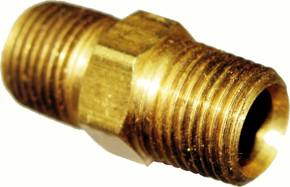 1" Long Nipple (1/8" x 1/8" NPT) T&E Tools 11302