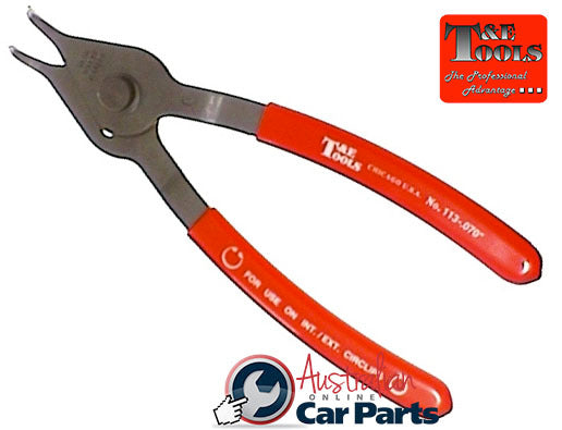 450 Convertible Circlip Pliers Set T&E Tools 117