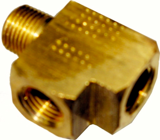 T-Block Adaptor (1/8" x 1/8" NPT) T&E Tools 12200