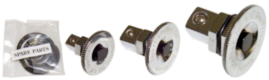 1/4" Drive, 3/8" Drive, 1/2" Drive Adaptor Set For Metric GearWrenches T&E Tools 12812