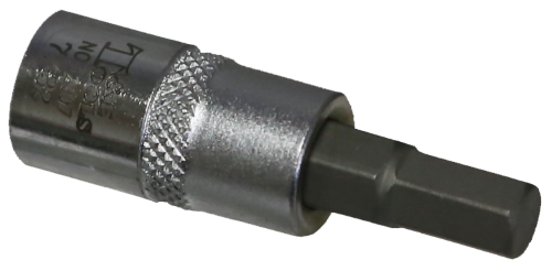 7/32" x 1/4"Dr. In-Hex Socket 35mm L T&E Tools 12907