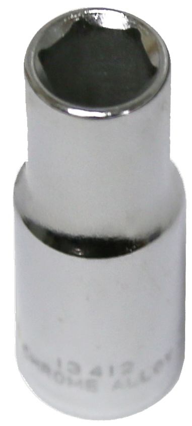 3/8" x 3/8" Drive Deep SAE Socket (6 Point) T&E Tools 13412