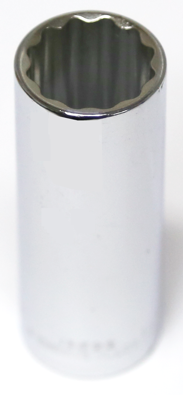 11/16" x 3/8" Drive Deep SAE Socket (12 Point) T&E Tools 13522