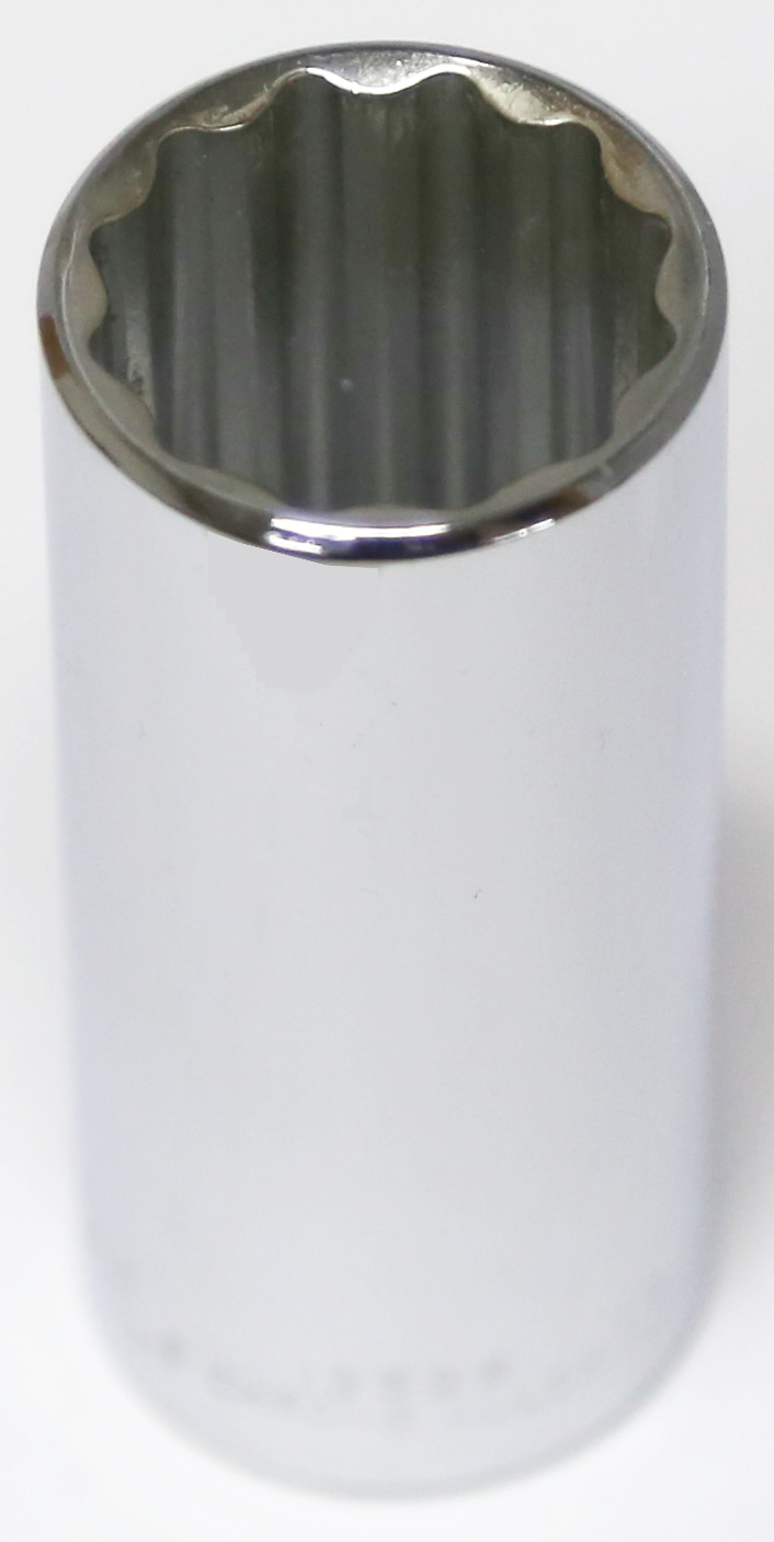 13/16" x 3/8" Drive Deep SAE Socket (12 Point) T&E Tools 13526