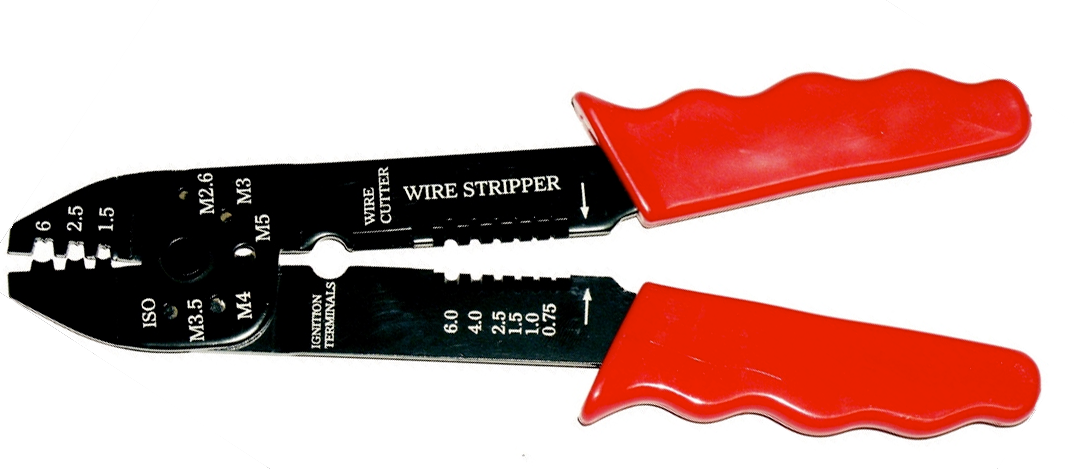 Non Insulated Wire Crimp & Strip Pliers T&E Tools 138