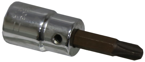 #3 Phillips Screwdriver Socket T&E Tools 13803