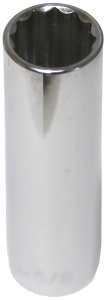5/8" x 1/2" Drive Deep Socket (12 Point) T&E Tools 14520