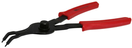 8.1/2" x .090" Tip 450 Bent Circlip Pliers T&E Tools 149