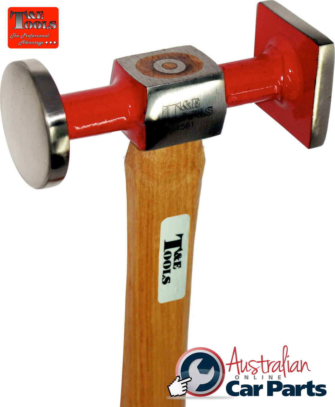 Standard Planishing Hammer (Flat Face) T&E Tools 1560
