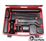 Plastic Panel Beating 12 Piece Dolly Set T&E Tools 1564