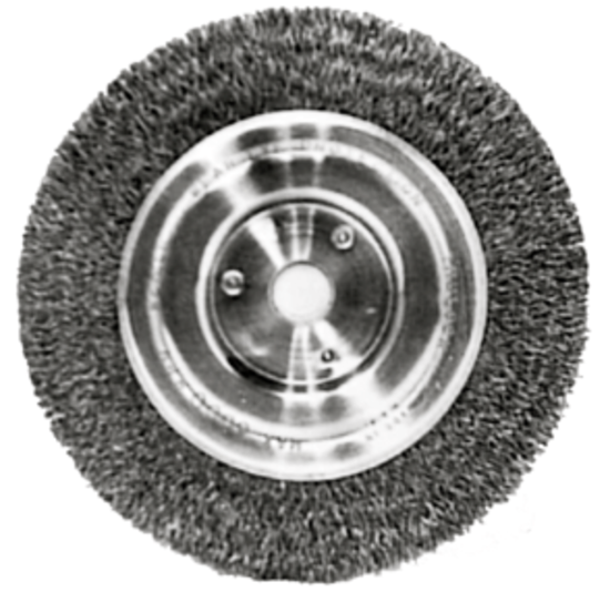 Narrow Face Wire Wheel (8")  T&E Tools 1737