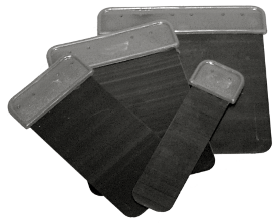 4 Piece Body Filler Applicator Set T&E Tools 1827