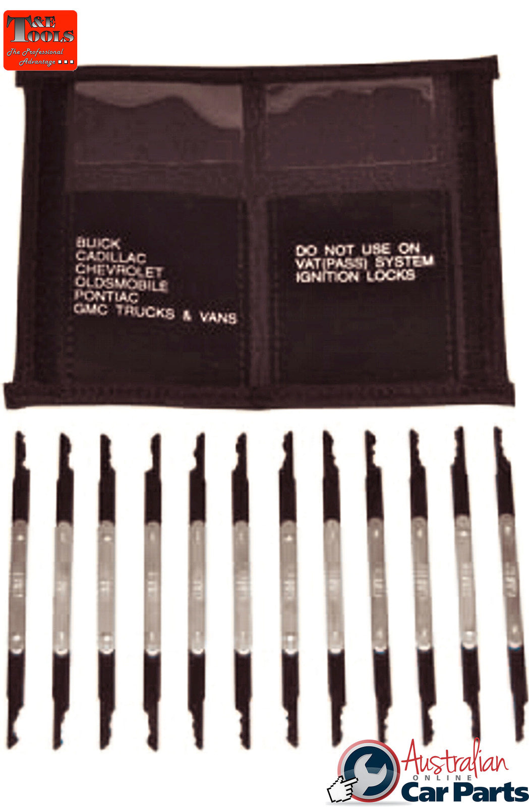 Security Lock Pick Set T&E Tools 1897