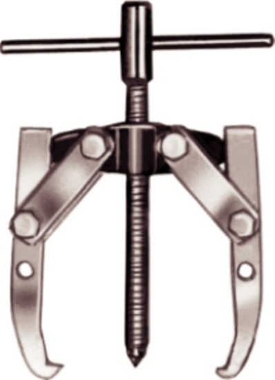 Two Jaw Puller (1 Ton) T&E Tools 2-1020