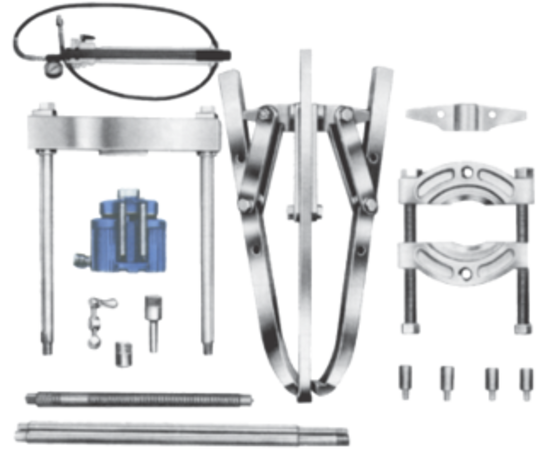 Hydraulic Puller Set (50 Ton) T&E Tools 2-1690