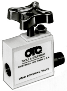 EA29 Load Lowering Valve T&E Tools TE-2-9596