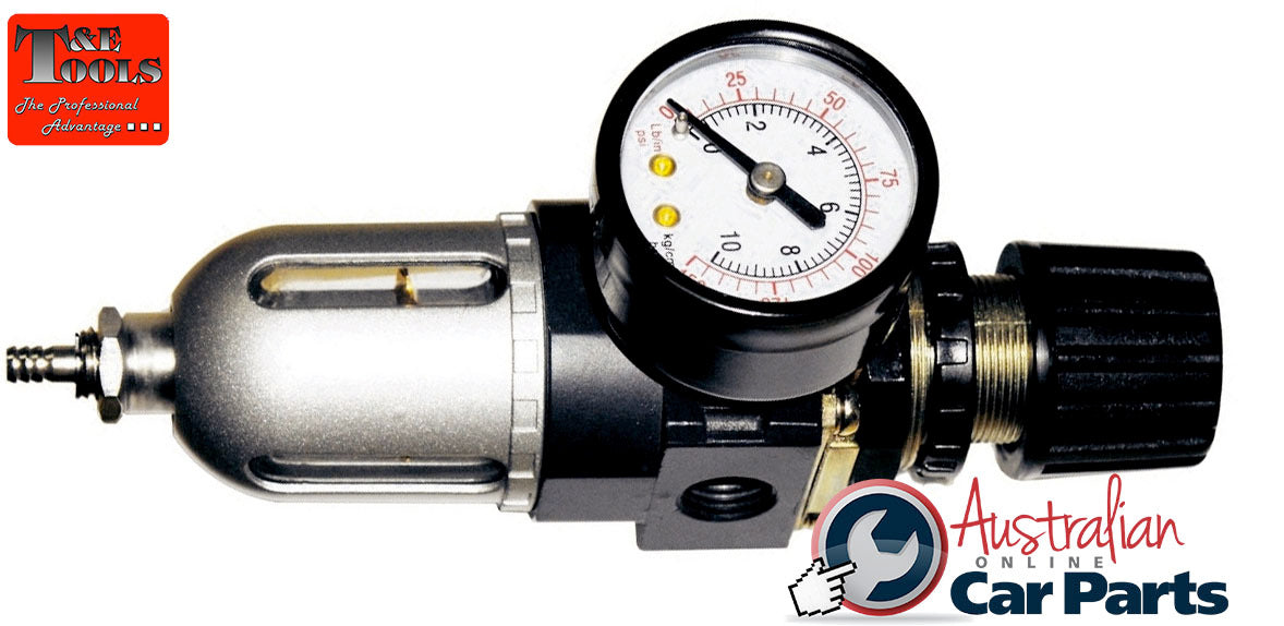 Air Filter Regulator With Gauge T&E Tools 2006