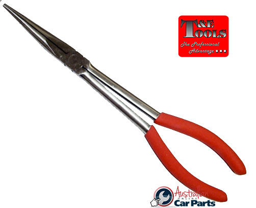 11" x Straight Stork Beak Pliers T&E Tools 201