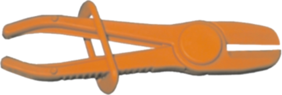 3 Medium Flexible Line Clamp Pliers (Plastic) T&E Tools 2071-3