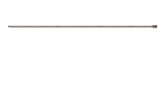 Drive extension 1/4" 610mm long 24"  T&E Tools 22148