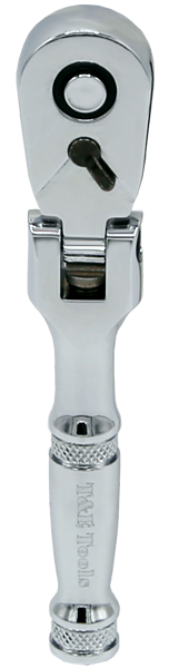 1/4"Dr. x 108T Flex-Head Stubby Ratchet T&E Tools TE-22532