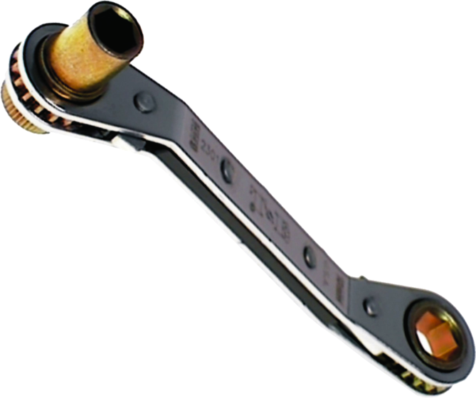 Ratchet Brake Bleeder Wrench (8mm x 10mm) T&E Tools 2301