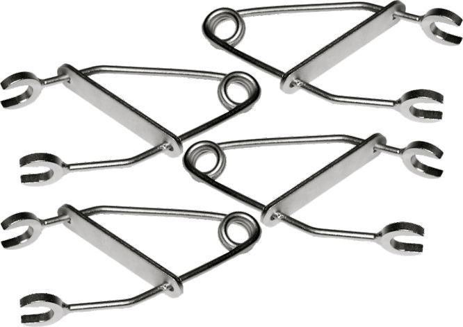 4 Piece Locking Drum Brake Pistons T&E Tools 2755
