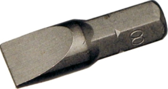 1/4" Hex Bit (8mm Slotted) T&E Tools 30308