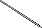 T27 Torx x 1/4"Hex Bit 150mm Long T&E Tools 30486