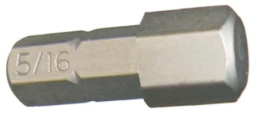 5/16" x 1/4" Hex In-Hex Insert Bit T&E Tools 30610