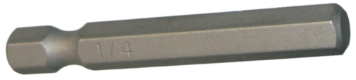 1/4" x 1/4" Hex In-Hex Power Bit T&E Tools 30620