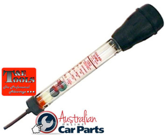 Professional Battery Hydrometer T&E Tools 3117