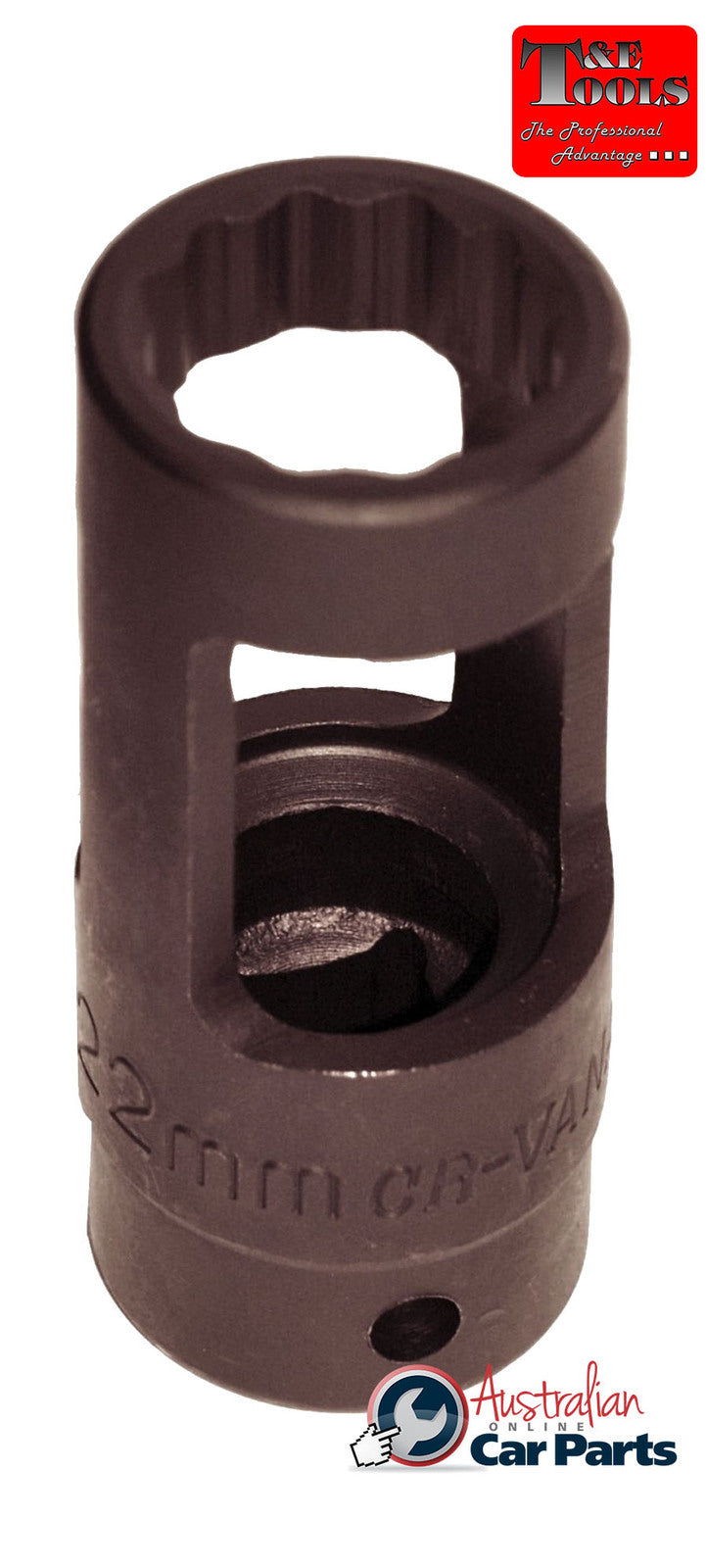 Open Side Diesel Injector Socket (22mm) T&E Tools 4027