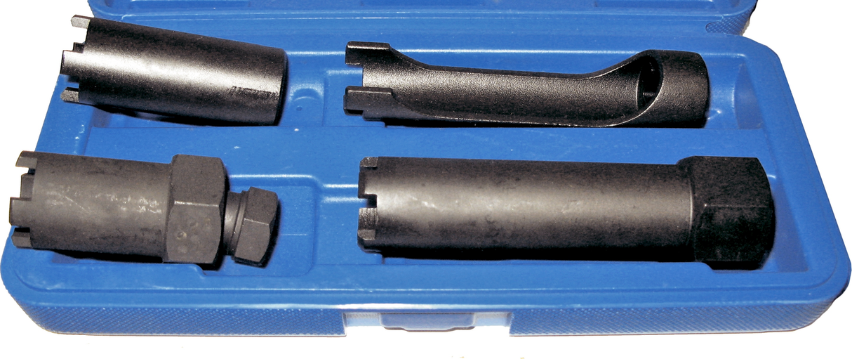 4 Piece Diesel Injection Valve Sockets T&E Tools 4045