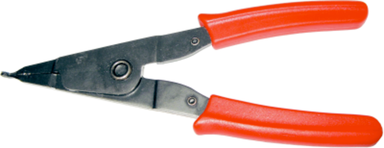 Super Fine Flat Nose Lock Ring Pliers T&E Tools 405