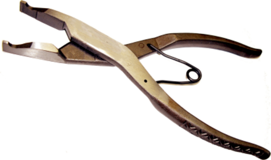 Internal Flat Nose Lock Ring Pliers T&E Tools 407