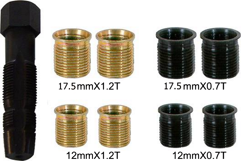 Replacement Inserts (14mm Spark Plug) T&E Tools 4100-K