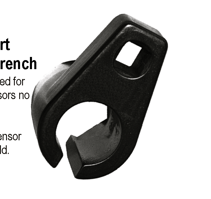 3/8" Drive Short Oxygen Sensor Wrench T&E Tools 4109