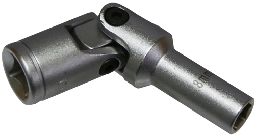 8mm 3/8"Drive Glow Plug Universal Socket T&E Tools 4133-1