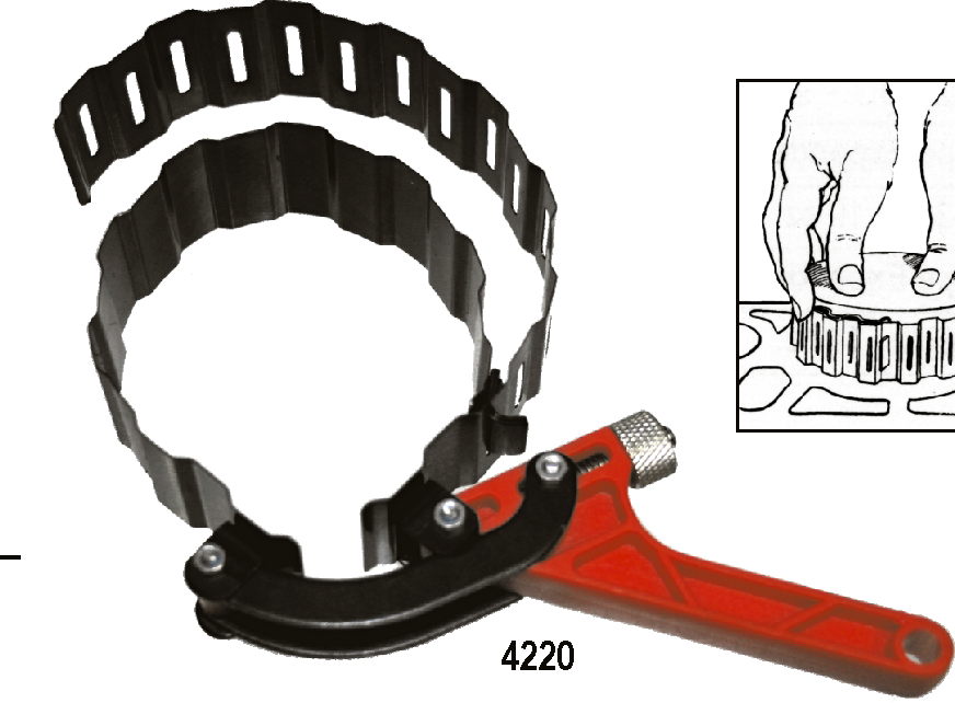 Wrinkle Band Ring Compressor T&E Tools 4220