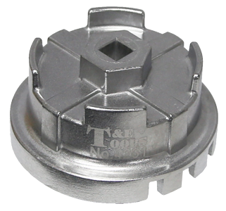 Oil Filter Wrench For Toyota Lexus 64.5mmx14 flutes Iinner:79.5mm T&E Tools 4261