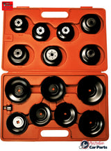 15 Piece Cup Style Oil Filter Wrench Set T&E Tools 4295